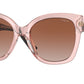 Vogue VO5338S Pillow Sunglasses  282813-Pink Transparent 54-140-19 - Color Map Pink