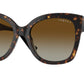 Vogue VO5338S Pillow Sunglasses  W656T5-Dark Havana 54-140-19 - Color Map Brown
