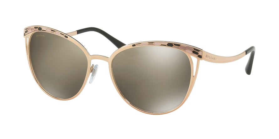 BVLGARI Lilac Butterfly Sunglasses in Gray | Lyst