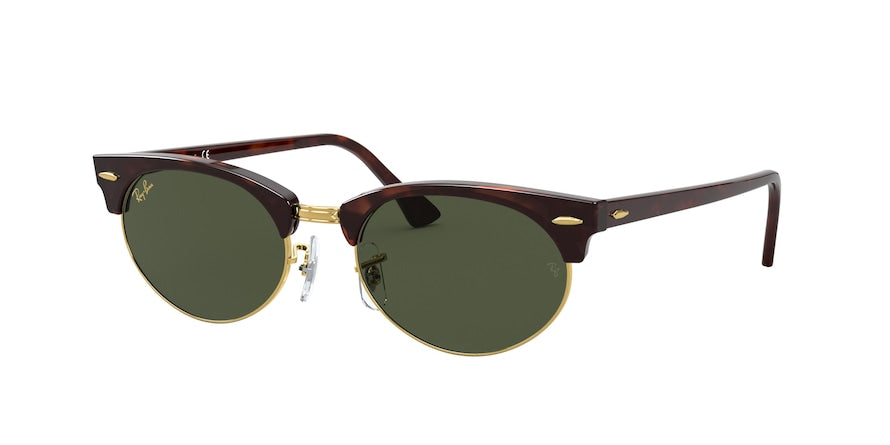 Ray-Ban RB3946 CLUBMASTER OVAL Oval Sunglasses For Unisex