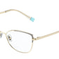 Tiffany TF1136 Butterfly Eyeglasses  6133-CAMEL & PALE GOLD 53-16-140 - Color Map light brown
