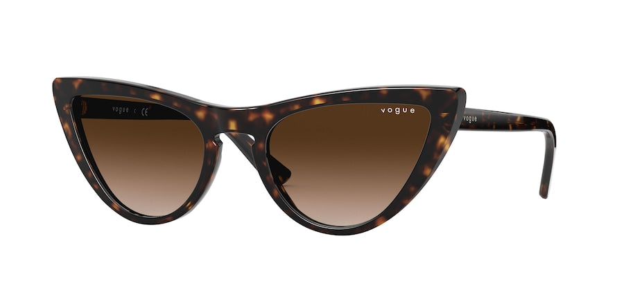 Vogue Eyewear 0VO5211S cat eye sunglasses in black by Gigi Hadid | ASOS