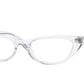 Vogue VO5236BM Cat Eye Eyeglasses  W745-TRANSPARENT 53-17-140 - Color Map clear